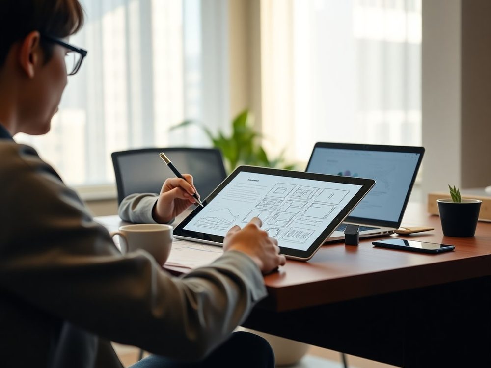 korean web designer macbook